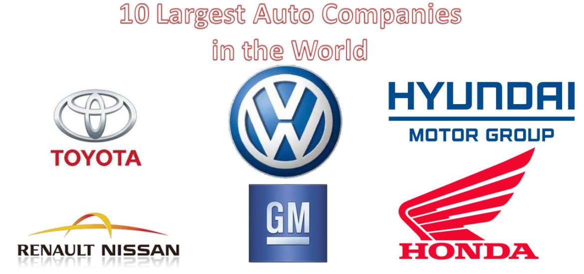 10 Largest Auto Companies in the World