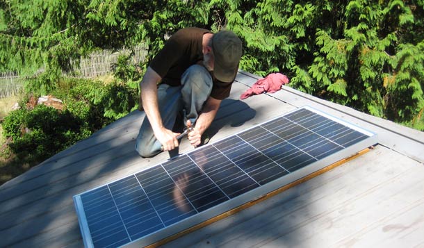 Rechargeable Batteries for Powering Homes from Solar Panels